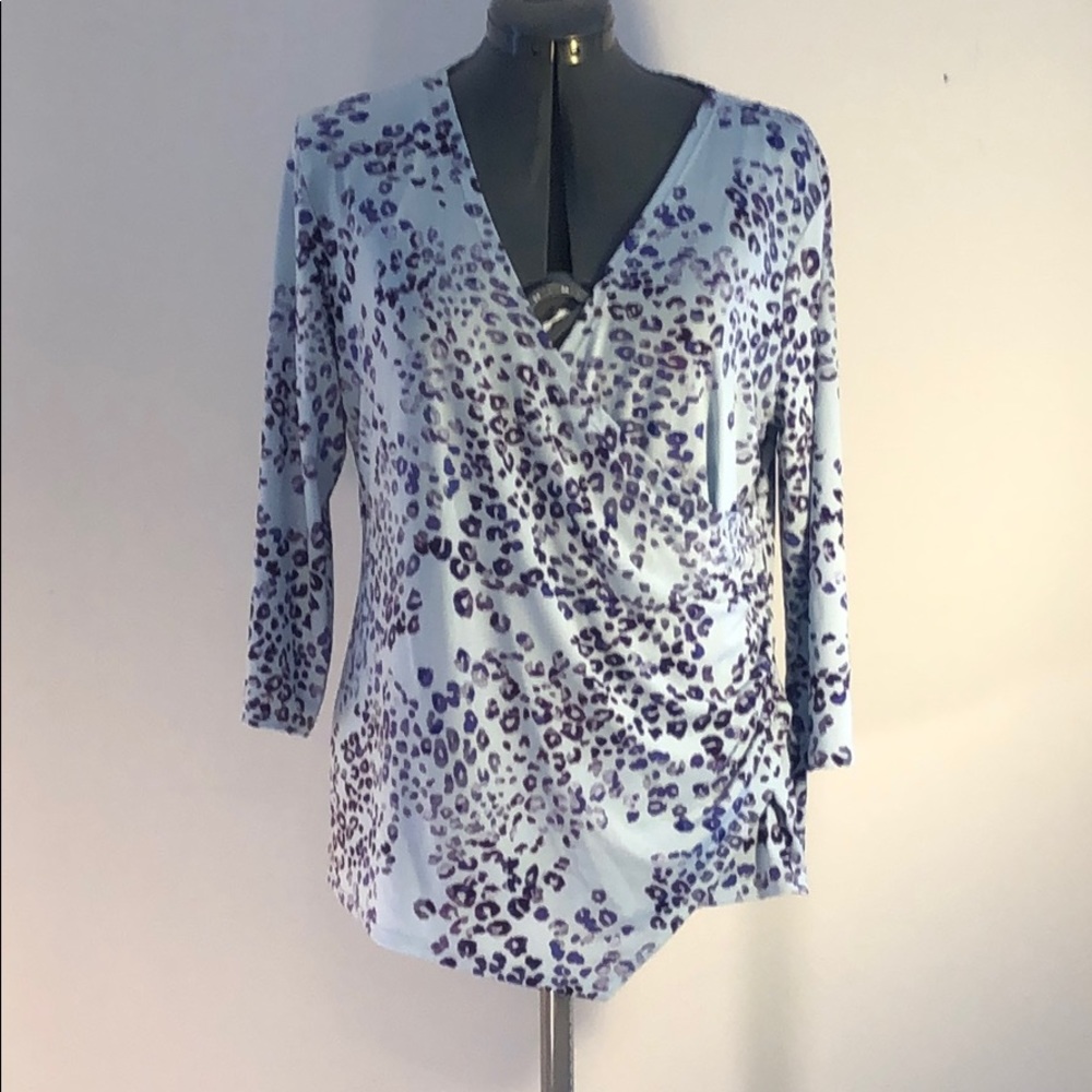 Jennifer Lopez leopard print tunic